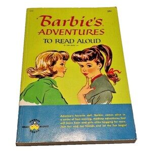 Vintage 1964 Barbie’s Adventures to Read Aloud Jean Bethell Wonder Books
